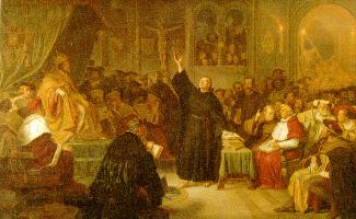Luther op de rijksdag te Worms