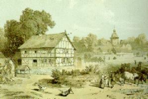 Het ouderlijk huis van de Luthers in Möhra