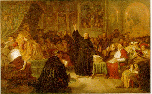 Luther at the Imperial Diet of Worms (392k)