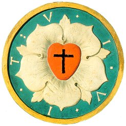 Die 'Lutherrose': selbstgewähltes Zeichen des Reformators